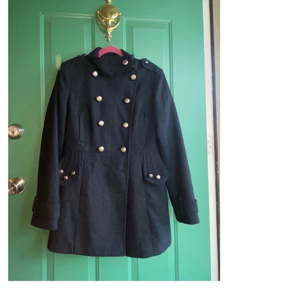 David Bitton Buffalo size medium ladies coat *one button missing*